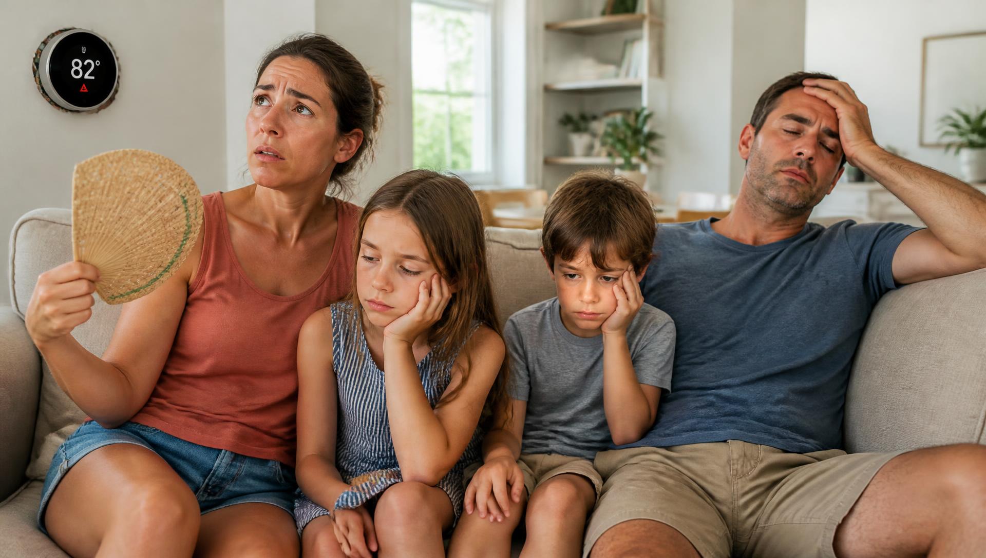 Homeowners waiting on a home system repair — Choice Home Warranty coverage